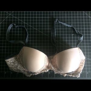 Pink and Grey Lightly Lined Victoria Secret 34B